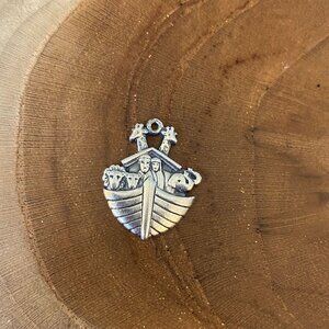 RETIRED James Avery Noah's Ark Charm, Sterling Silver
